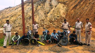 छाल पुलिस की बड़ी सफलता : SECL धरमखदान में ट्रांसफार्मर पार्ट्स व केबल चोरी का 24 घंटे में खुलासा, 6 आरोपी गिरफ्तार, ₹3 लाख का मशरूका बरामद